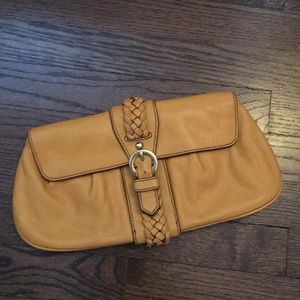Banana Republic Leather Clutch